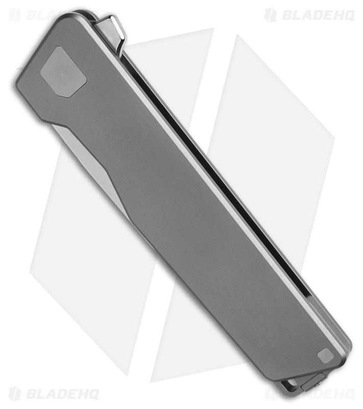 Exceed Designs Avair Frame Lock Knife Smooth Blasted Ti (3.125" M390)