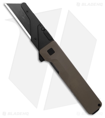 Exceed Designs TiRant Ultra Utility Knife CNTRN Bronze Titanium W/HotSwap Blade