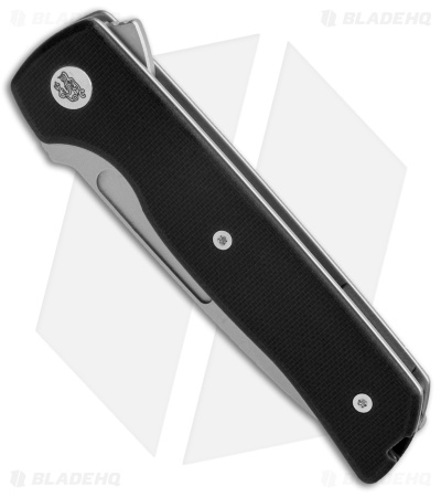Terzuola Tactical ATCF Lite Liner Lock Knife Black G-10 (3" SW)