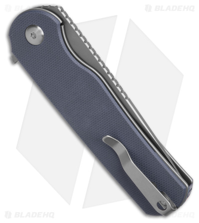 Ferrum Forge Knife Works Zelex Liner Lock Knife Blue G-10 (2.88" Stonewash)
