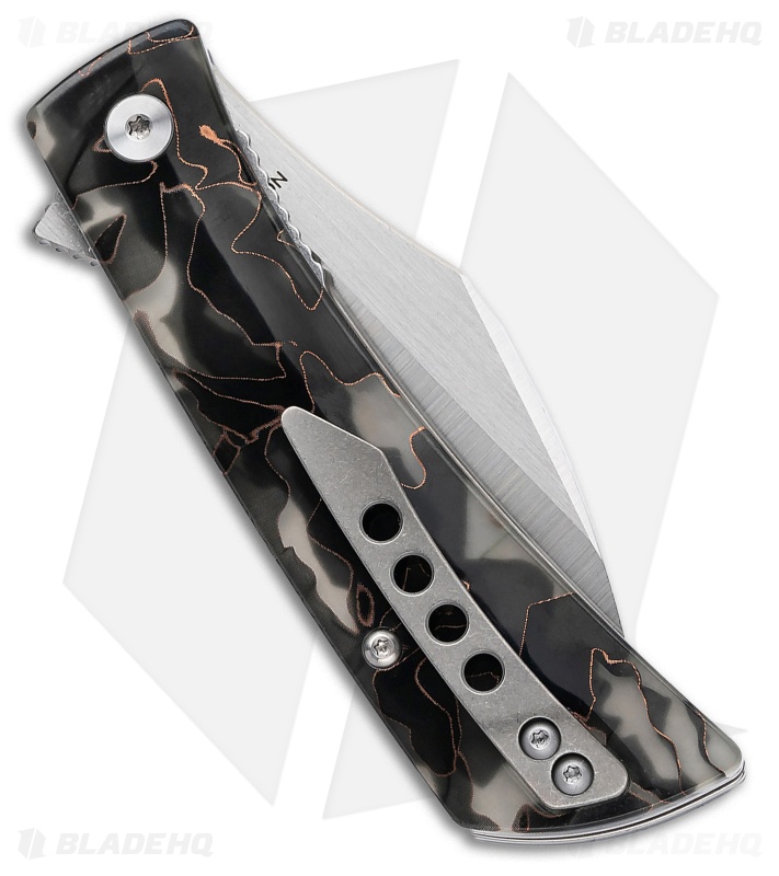 Finch Knife Co. Nocturnal Liner Lock Knife Glow Resin (3" Satin)