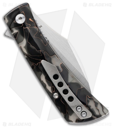 Finch Knife Co. Nocturnal Liner Lock Knife Glow Resin (3" Satin)