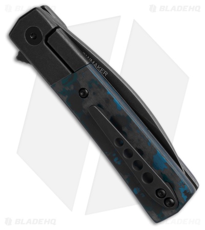 Finch Knife Co. Widowmaker Frame Lock Knife Arctic Storm FC (2.9" Black SW )
