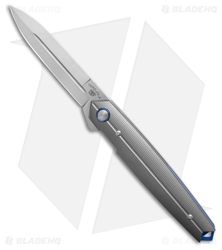 Fox Knives Pacifico Sandblasted Titanium | Satin