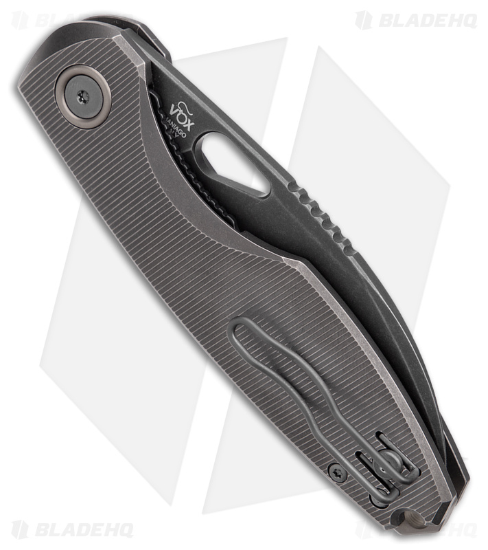Fox Knives Chillin F8 Liner Lock Knife Black Ti - Blade HQ