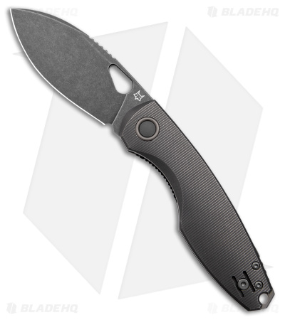 Fox Knives Vox Chilin F8 Liner Lock Knife Black Titanium (3.2" PVD SW)