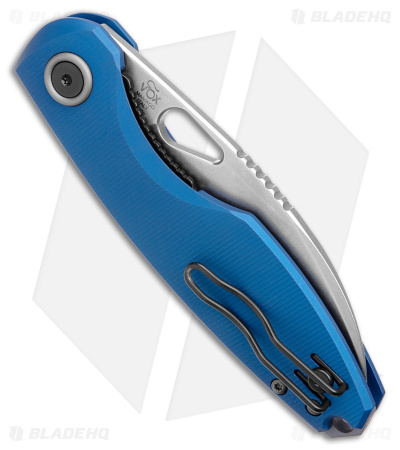 Fox Knives Vox Chilin F8 Liner Lock Knife Blue Aluminum (3.2" SW) FX-530 ALBL