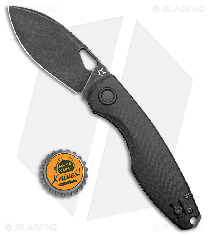 Fox Knives Chillin F8 LL Knife CF Black PVD - Blade HQ