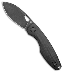 Fox Knives Vox Chilin F8 Liner Lock Knife CF (3.2" Black PVD) FX-530 CFDSW