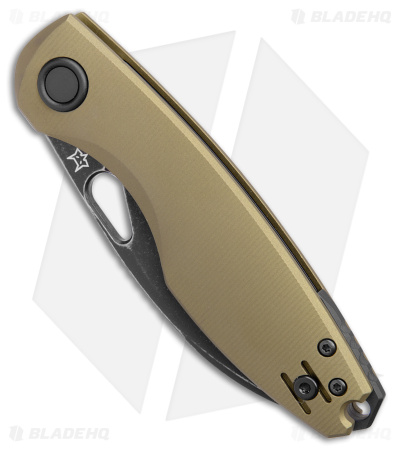 Fox Knives Vox Chilin F8 Liner Lock Knife OD Green Aluminum (3.2" PTFE SW) 