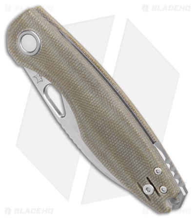 Fox Knives Vox Chilin F8 Liner Lock Knife OD Green Micarta (3.2" SW) 