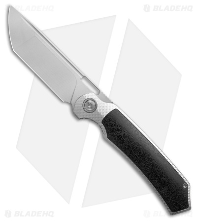Franken Forge Electrode Frame Lock Knife Carbon Fiber (3.5" Satin)