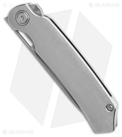 Franken Forge Electrode Frame Lock Knife Raw Titanium (3.50" Satin)