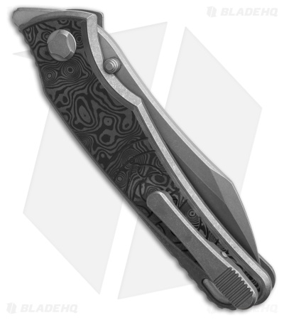 G&G Hawk Custom Talon Flipper Knife Carbon Fiber- Dunes