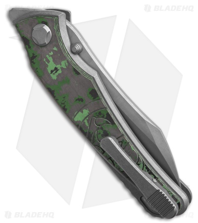 G&G Hawk Custom Talon Flipper Knife Carbon Fiber- Jungle