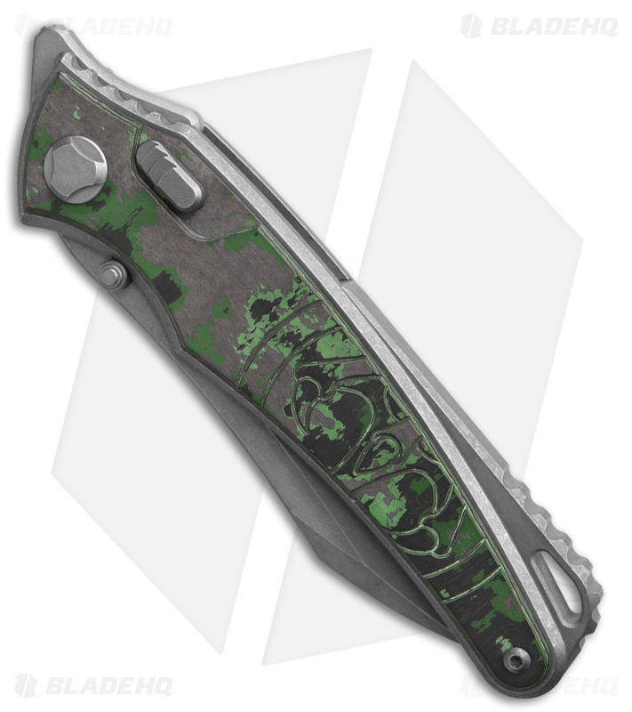 G&G Hawk Custom Talon Flipper Knife Carbon Fiber- Jungle