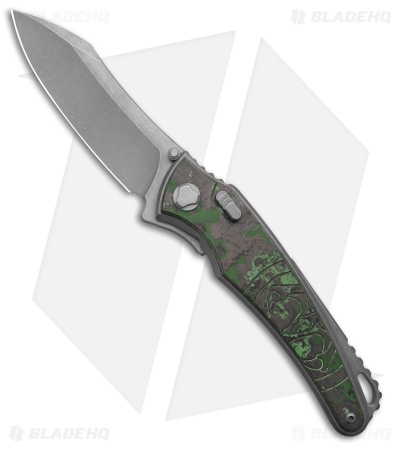 G&G Hawk Custom Talon Flipper Knife Carbon Fiber- Jungle
