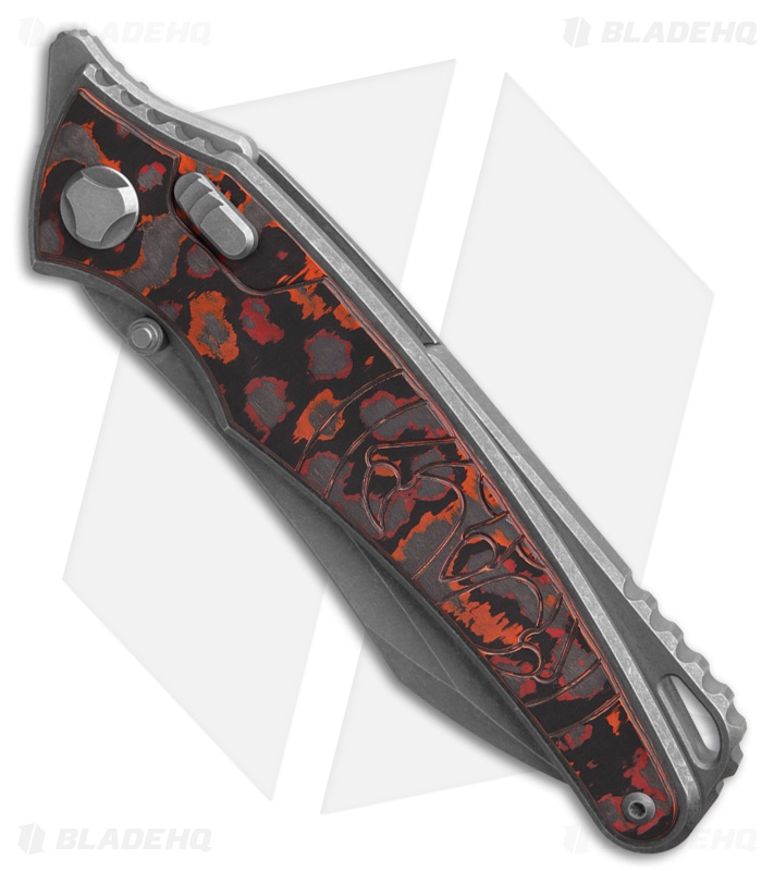 G&G Hawk Custom Talon Flipper Knife Carbon Fiber- Mars Valley