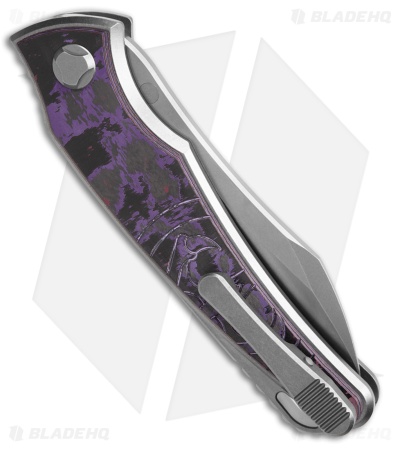 G&G Hawk Talon Automatic Knife - Purple Haze Fatcarbon