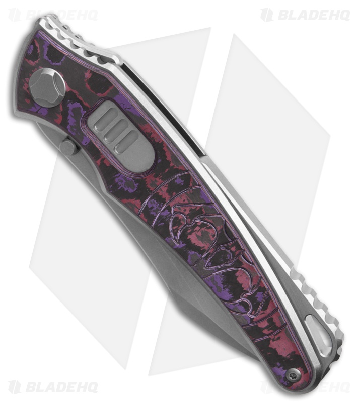 G&G Hawk Talon Automatic Knife - Purple Haze Fatcarbon