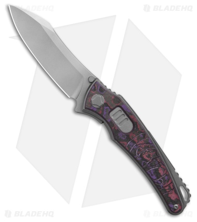 G&G Hawk Talon Automatic Knife - Purple Haze Fatcarbon