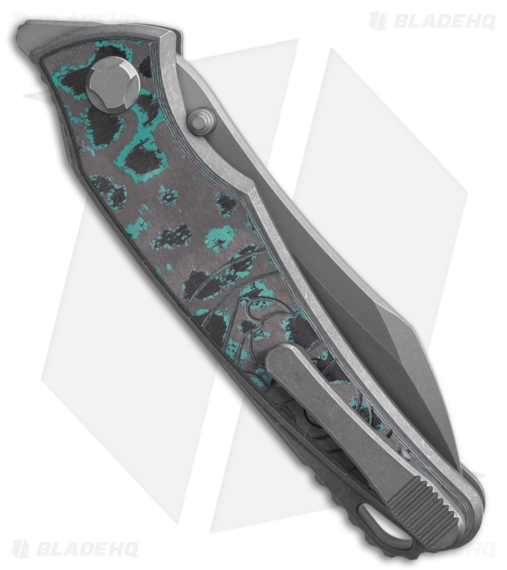 G&G Hawk Talon Hawk Lock Knife - Brittany Blue CamoCarbon
