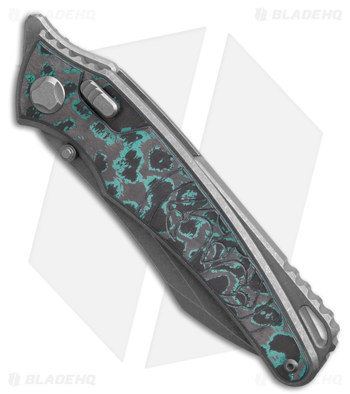 G&G Hawk Talon Hawk Lock Knife - Brittany Blue CamoCarbon