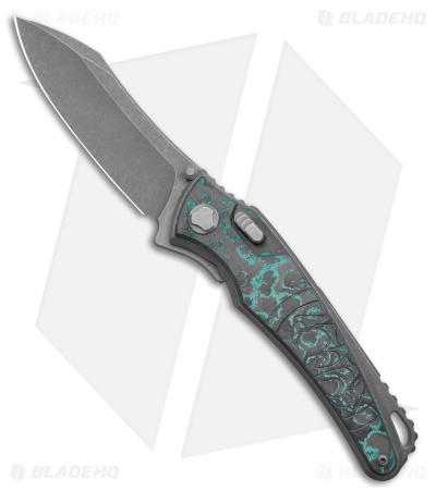 G&G Hawk Talon Hawk Lock Knife - Brittany Blue CamoCarbon