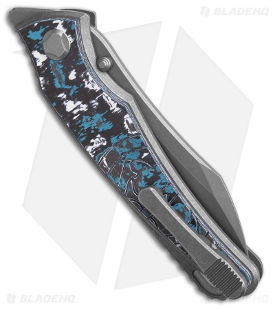 G&G Hawk Talon Hawk Lock Knife - Fatcarbon Frost
