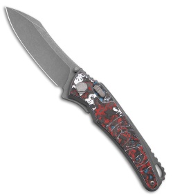 G&G Hawk Talon Hawk Lock Knife - Nebula Fatcarbon