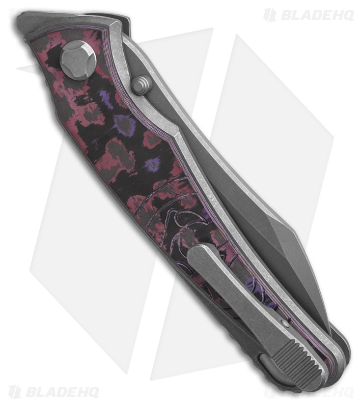 G&G Hawk Talon Hawk Lock Knife - Purple Haze Fatcarbon