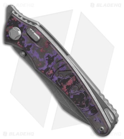 G&G Hawk Talon Hawk Lock Knife - Purple Haze Fatcarbon