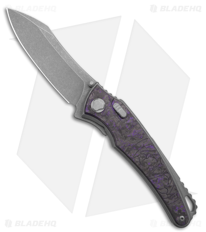 G&G Hawk Talon Hawk Lock Knife - TechnoCarbo Purple