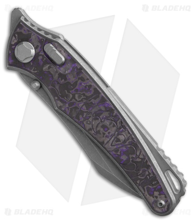 G&G Hawk Talon Hawk Lock Knife - TechnoCarbo Purple