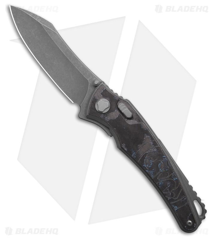 G&G Hawk Custom Talon Flipper Knife Carbon Fiber- Gulf