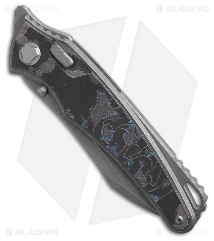 G&G Hawk Custom Talon Flipper Knife Carbon Fiber- Gulf