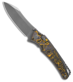 G&G Hawk Custom Talon Flipper Knife Carbon Fiber- Neon Orange