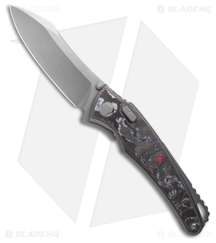 G&G Hawk Custom Talon Flipper Knife Carbon Fiber- Santa Clara
