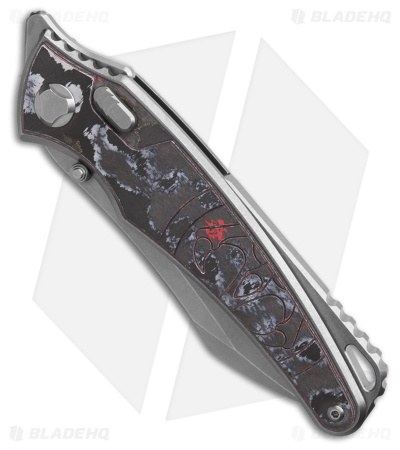 G&G Hawk Custom Talon Flipper Knife Carbon Fiber- Santa Clara