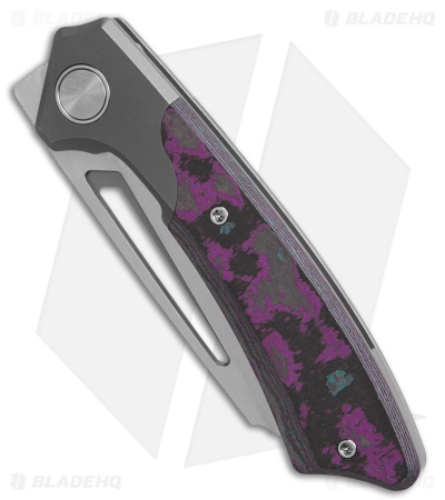 Gecko Customz Pictus V2 Liner Lock Knife Jazzy CamoCarbon/Ti (3.25" Satin)