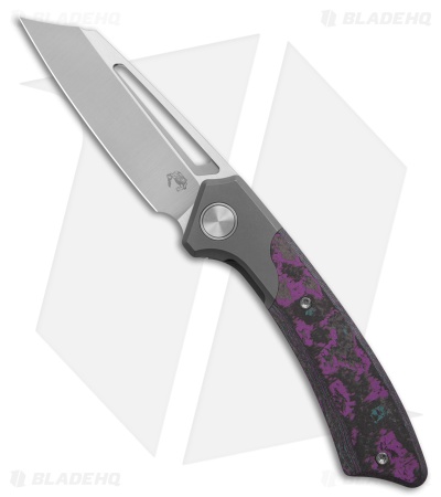 Gecko Customz Pictus V2 Liner Lock Knife Jazzy CamoCarbon/Ti (3.25" Satin)