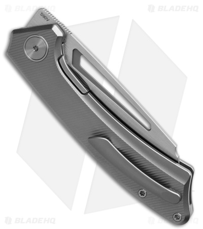 Gecko Customz Pictus V2 Liner Lock Knife SW Micro Milled Ti (3.25" Belt Satin)