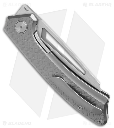 Gecko Customz Pictus V2 XL Liner Lock Knife SW Diamond Frag (3.6" Belt Satin)