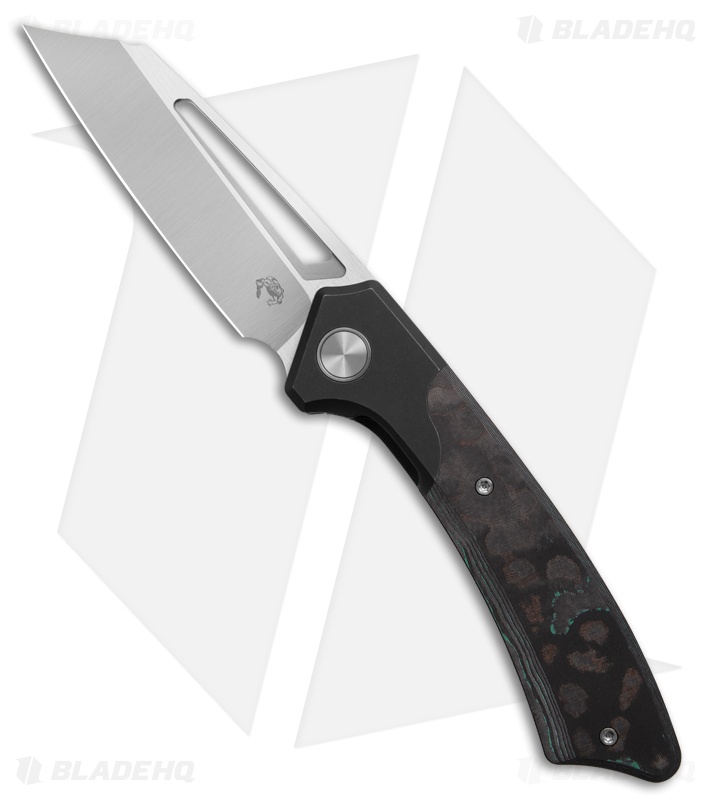Gecko Customz Pictus V2 XL Liner Lock Knife Shipwreck CamoCarbon/Ti (3.6" Satin)