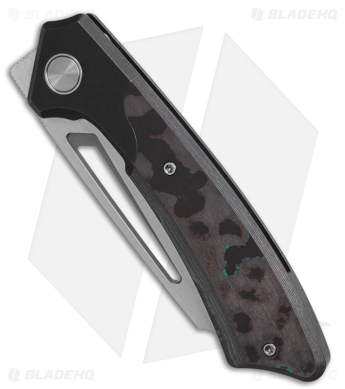Gecko Customz Pictus V2 XL Liner Lock Knife Shipwreck CamoCarbon/Ti (3.6" Satin)