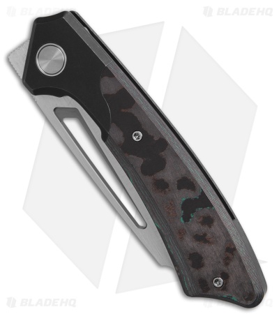 Gecko Customz Pictus V2 XL Liner Lock Knife Shipwreck CamoCarbon/Ti (3.6" Satin)