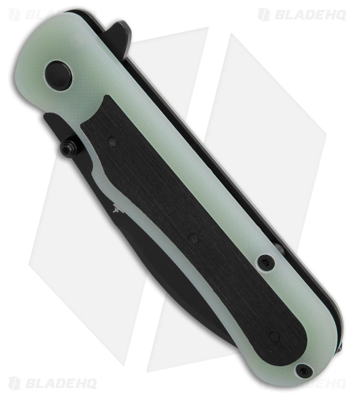 Gerber Confidant Liner Lock Knife Jade G10 / Bamboo (3.2" Black)