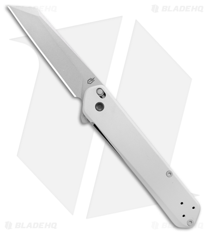 Gerber Spire Assisted Opening Knife Aluminum Gray (2.9" Stonewash) 