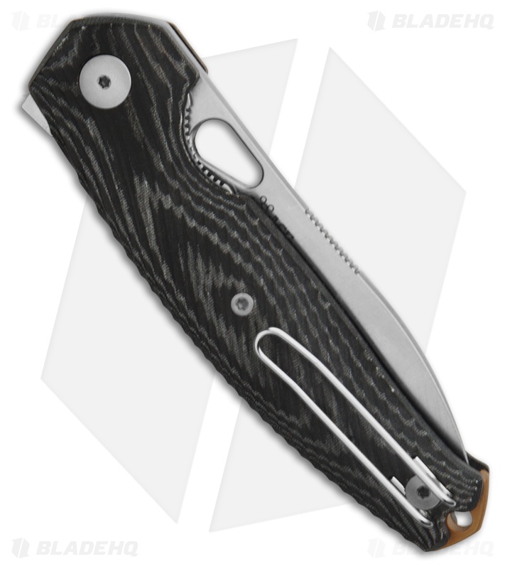 GiantMouse Vox/Anso ACE Jagt Knife Black Micarta - Blade HQ