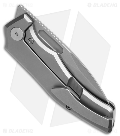 Griffin Company Scout F3 Frame Lock Knife Stonewashed Ti (3" SW)